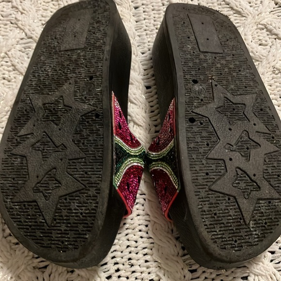 Wild Pair Watermelon Slip Ons - Picture 4 of 5